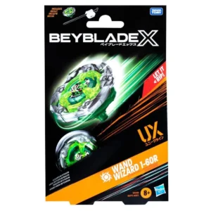 Hasbro Beyblade X Green Wand Wizard 1-60R UX Starter Pack