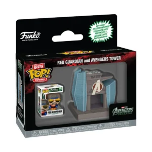 Funko Bitty Pop! TOWN Avengers: Doomsday Red Guardian and Avengers Tower